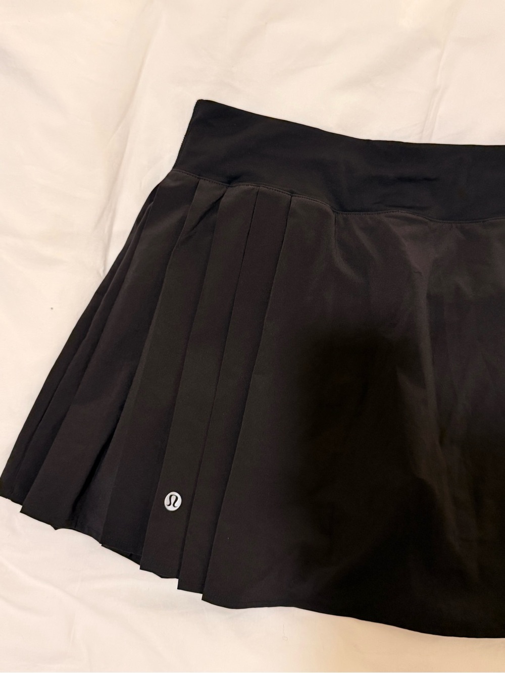lululemon athletica Black Pleated Performance Skirt